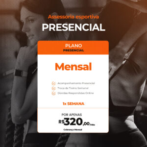 Plano Presencial - Mensal - 1x Semana